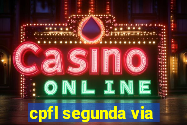 cpfl segunda via